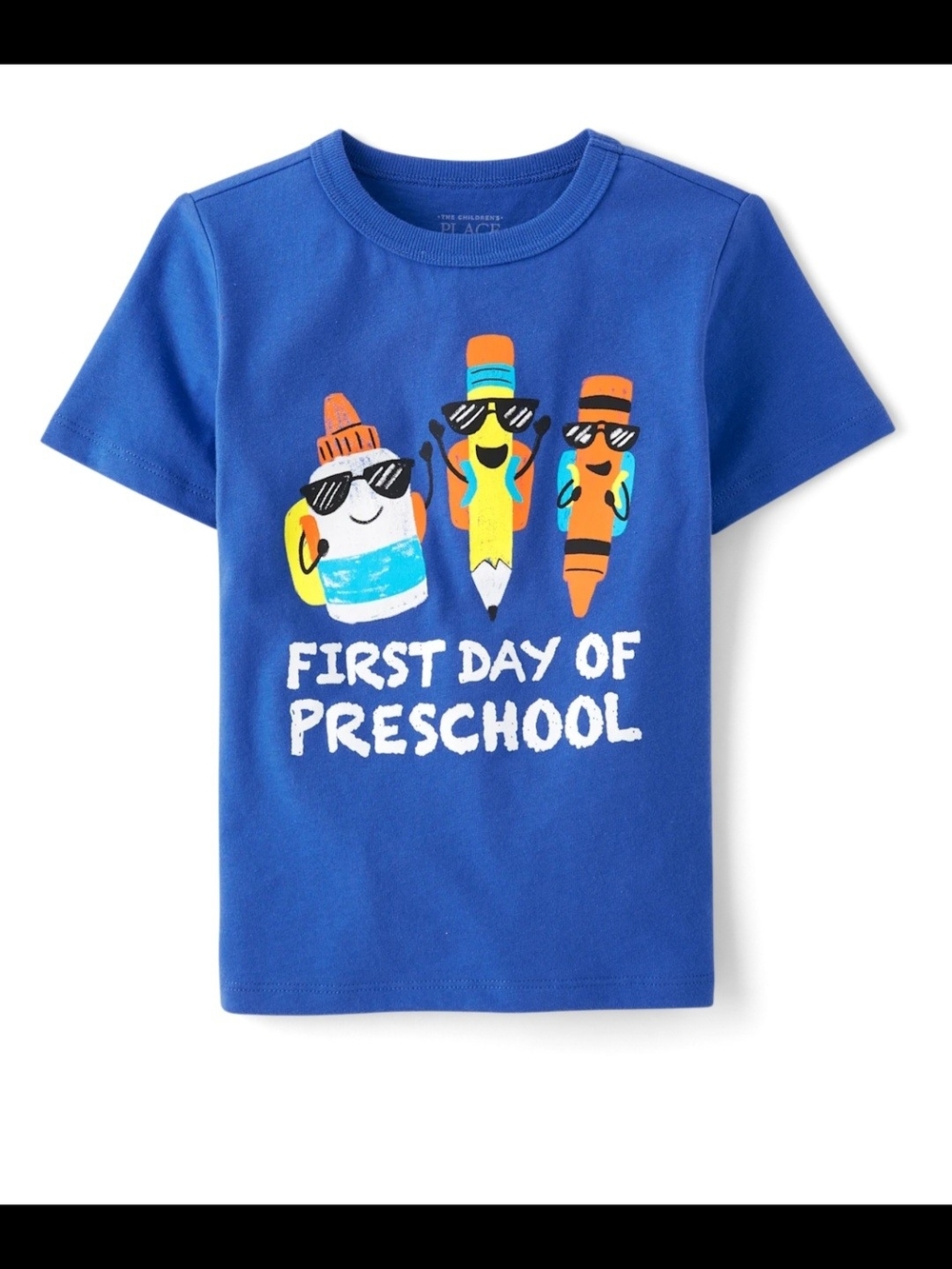 Children's Place 'First Day of Preschool'  Graphic Tee